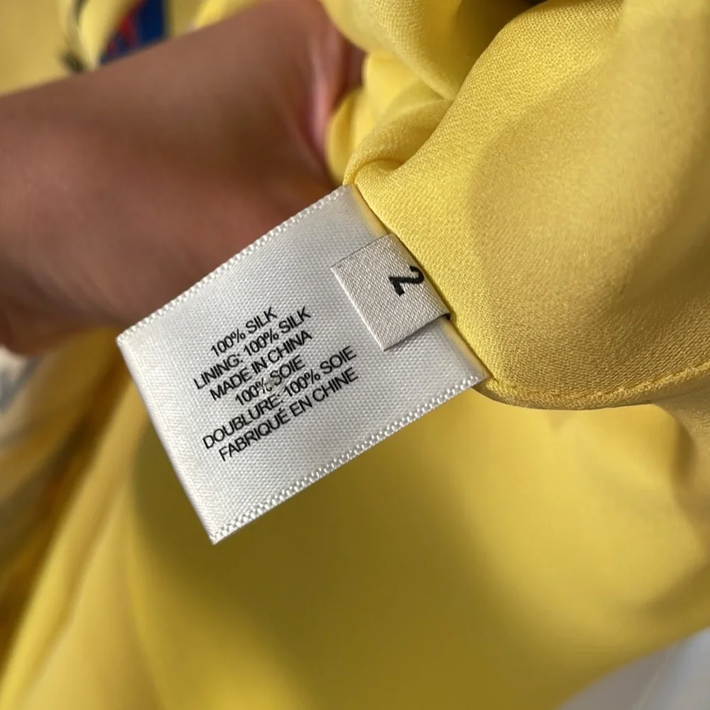 Proenza Schouler silk crepe floral shift dress - Picture 8 of 10